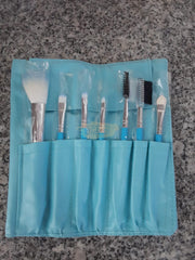 Makeup Brush Roll Up Case Set (7 brushes) - BGlam Beauty Shop