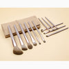 Makeup Brush Set 12 Pieces - Camel Makeup Accessories