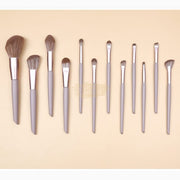 Makeup Brush Set 12 Pieces - Camel Makeup Accessories