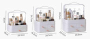 Makeup Organizer with drawers & handle | White Salon Furniture