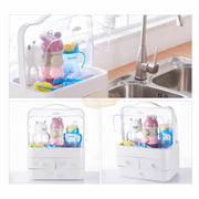 Makeup Organizer with drawers & handle | White Salon Furniture