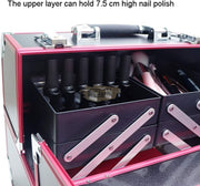 Makeup Train Case 32*21*26cm Cosmetic Case