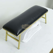 Manicure Arm Rest with Gold Frame Hand Rest