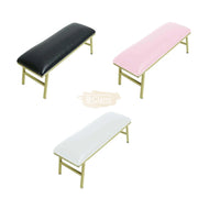 Manicure Arm Rest with Gold Frame Hand Rest