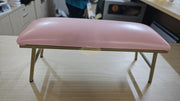 Manicure Arm Rest with Gold Frame Hand Rest