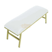 Manicure Arm Rest with Gold Frame Hand Rest