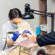 Manicure Arm Rest with Gold Frame Hand Rest