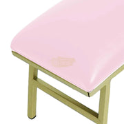 Manicure Arm Rest with Gold Frame Hand Rest