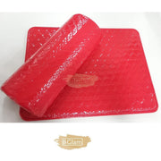 Manicure Hand Rest Pillow and Padded Mat set - Red Nail Salon Accessories