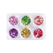 Maple Leaf Shaped B Nail Sequins Available in 6 designs Nail Sequins