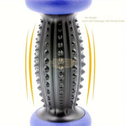 Massage Roller 19.5cm Black/Blue Massage Rollers