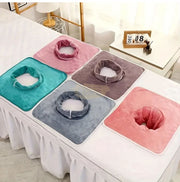 Massage Table Spa Face Hole Cover Towel Face Towel