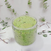 Matcha Green Tea Bath Salt Scrub 350g | Natural Skin Exfoliant Bath Salt Scrub