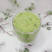 Matcha Green Tea Bath Salt Scrub 350g | Natural Skin Exfoliant Bath Salt Scrub