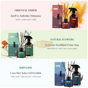 MAXROSA Oriental Amber Reed Diffuser 100ml Reed Diffuser