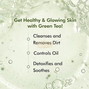 mcaffeine Naked Detox Green Tea Face Wash Dirt Removal Vitamin C Hyaluronic Acid All Skin Paraben & Sls Free 100 ml