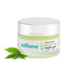 mCaffeine Night Cream Gel for Reducing Fine Lines & Wrinkles | For Women & Men with Green Tea Vitamin C & Hyaluronic