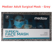 Medizer Adult Disposable Surgical Mask - Grey Personal Protective Equipment (PPE)
