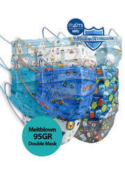 Medizer Kids Surgical Disposable Face Mask | Cars | KMB02 Personal Protective Equipment (PPE)