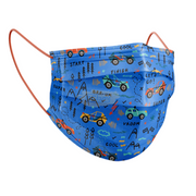 Medizer Kids Surgical Disposable Face Mask | Cars | KMB02 Personal Protective Equipment (PPE)