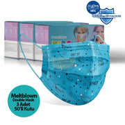 Medizer Kids Surgical Disposable Face Mask | Cats | KMB09 Personal Protective Equipment (PPE)