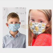 Medizer Kids Surgical Disposable Face Mask | Pink Cats | KMB13 Personal Protective Equipment (PPE)