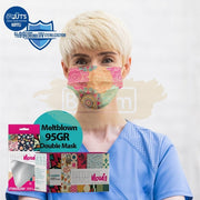 Medizer Mouds Patterned Series Surgical Disposable Face Mask | Mandala Dmb17 Personal Protective