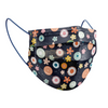 Medizer Mouds Patterned Series Surgical Disposable Face Mask | Black Floral Dmb05 Personal