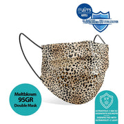 Medizer Mouds Patterned Series Surgical Disposable Face Mask | Cheetah Personal Protective Equipment