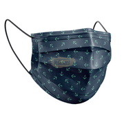 Medizer Mouds Patterned Series Surgical Disposable Face Mask | Marine Dmb107 Personal Protective