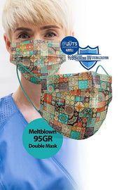 Medizer Mouds Patterned Series Surgical Disposable Face Mask | Pattern Personal Protective Equipment