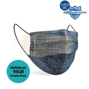 Medizer Mouds Patterned Series Surgical Disposable Face Mask | Blue Dmb06 Personal Protective