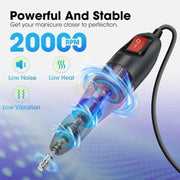 Mercedes 2000 Professional Nail Drill Machine 20 000 RPM Kit Electric Nail Drills