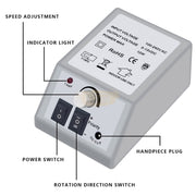 Mercedes 2000 Professional Nail Drill Machine 20 000 RPM Kit Electric Nail Drills