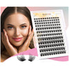 Mereton 144pcs Lash Clusters | D-Curl Mixed 8-16mm Wide Band | DIY Lashes DIY Lash Clusters