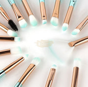 Mermaid Shape Makeup Brush Set Fish Tail Makeup Accessories