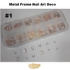Metal Frame Nail Art Deco Nail Art Tool