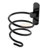 Metal Wall-Mounted Hair Dryer Holder | Black (Holder Only) Salon Furnishing