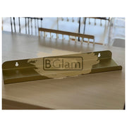 Metal Wall Shelves | Gold Wall Nail Polish Display