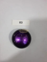 Metallic Nail Powder with applicator QT0224 3 Nail Powder