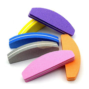 Mini Half Moon Nail Buffer Sponge | Smooth & Shape Nails Nail Buffer