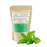 Crystal Jelly Foot Soak DIY - Mint 210g Foot Jelly Soak Set
