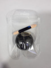 Mirror Black Nail Powder with applicator Nail Powder