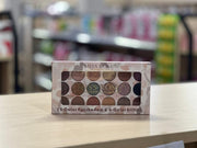 Miss Rose 12-Color Eyeshadow & 6-Color Glitter 7001-020M1 Eyeshadow Palette