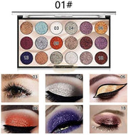 Miss Rose 18-Color Eyeshadow Palette 7001-083M1 Eyeshadow Palette