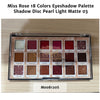 Miss Rose 18-Color Eyeshadow Palette Fashion 7001-437M3 Eyeshadow Palette