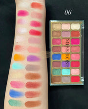 Miss Rose 24-Color Eyeshadow Palette 7001-025M6 Eyeshadow Palette