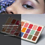 Miss Rose 24-Color Eyeshadow Palette 7001-025M6 Eyeshadow Palette