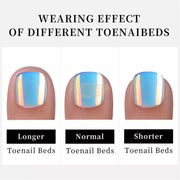 Misscheering Press On Toe Nails 01 Press On Nails