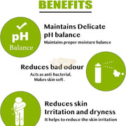 Mitvana Intimate Wash 200 mL | Neem & Chamomille Feminine Wash